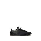 Black Calf Leather Bos Taurus Athletic Sneakers