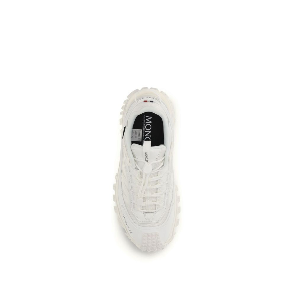 White Polyamide Athletic Sneakers