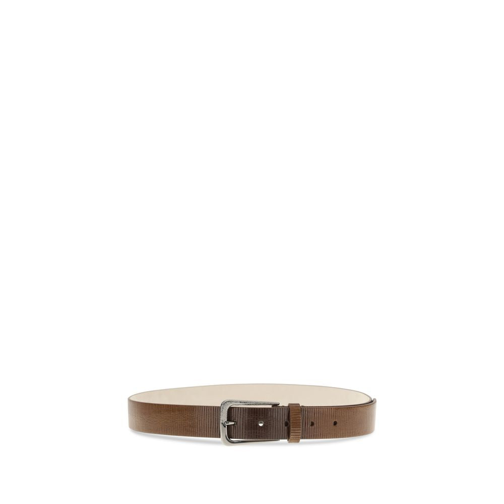 Brown Calf Leather Bos Taurus Regular Belt
