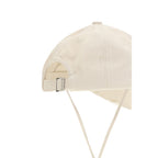 Beige Cotton Cap (Baseball Hat)