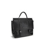 Black Calf Leather Bos Taurus Shoulder Bag