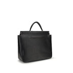 Black Calf Leather Bos Taurus Shoulder Bag