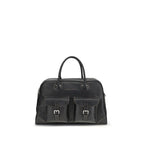 Black Calf Leather Bos Taurus Shoulder Bag