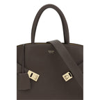Brown Calf Leather Bos Taurus Handbag