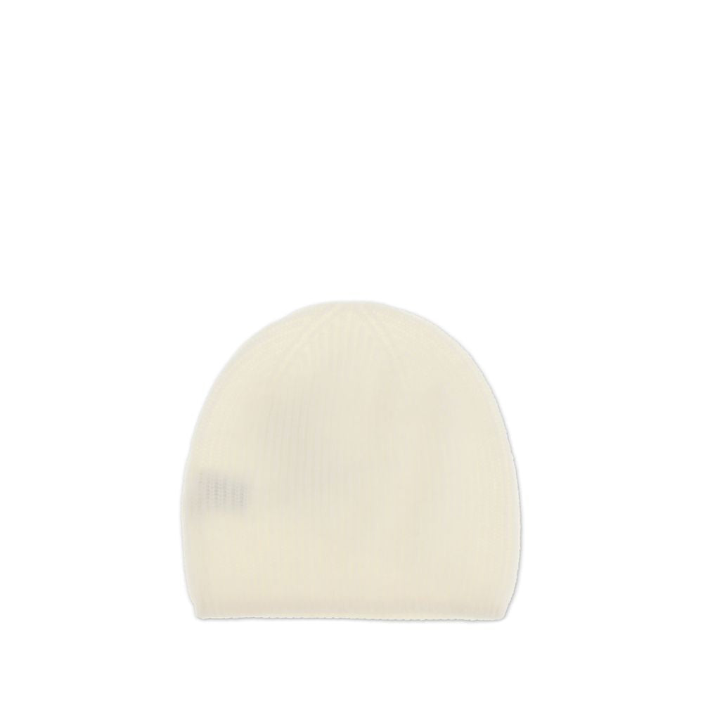 Beige Cashmere Beanie