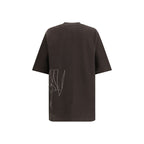 Brown Cotton T-Shirt