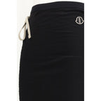 Black Cotton Long Skirt