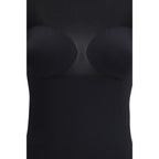 Black Polyamide Cocktail Dress