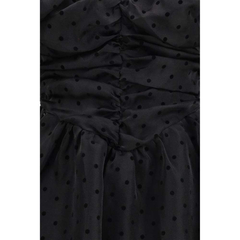 Black Recycled Polyester Cocktail Dress