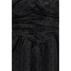 Black Recycled Polyester Cocktail Dress