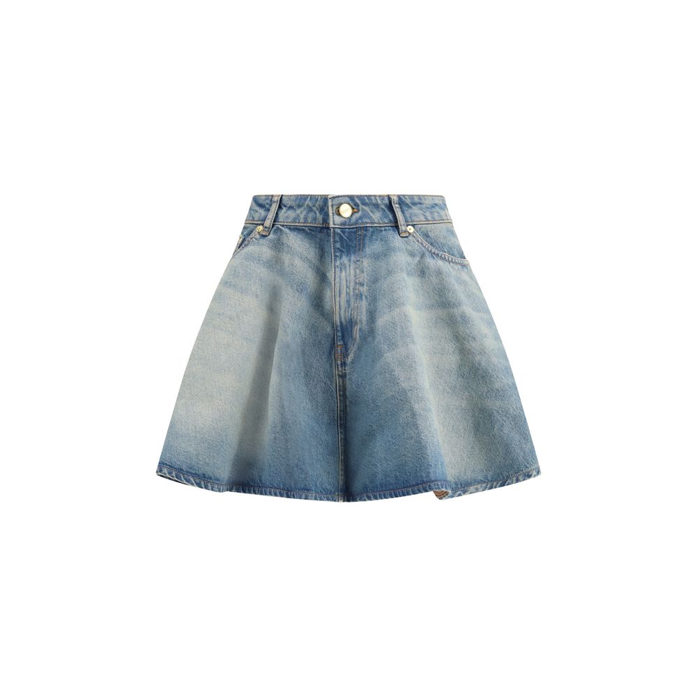 Blue Denim Skirt