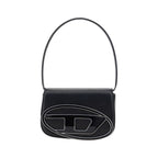 Black Calf Leather Bos Taurus Shoulder Bag