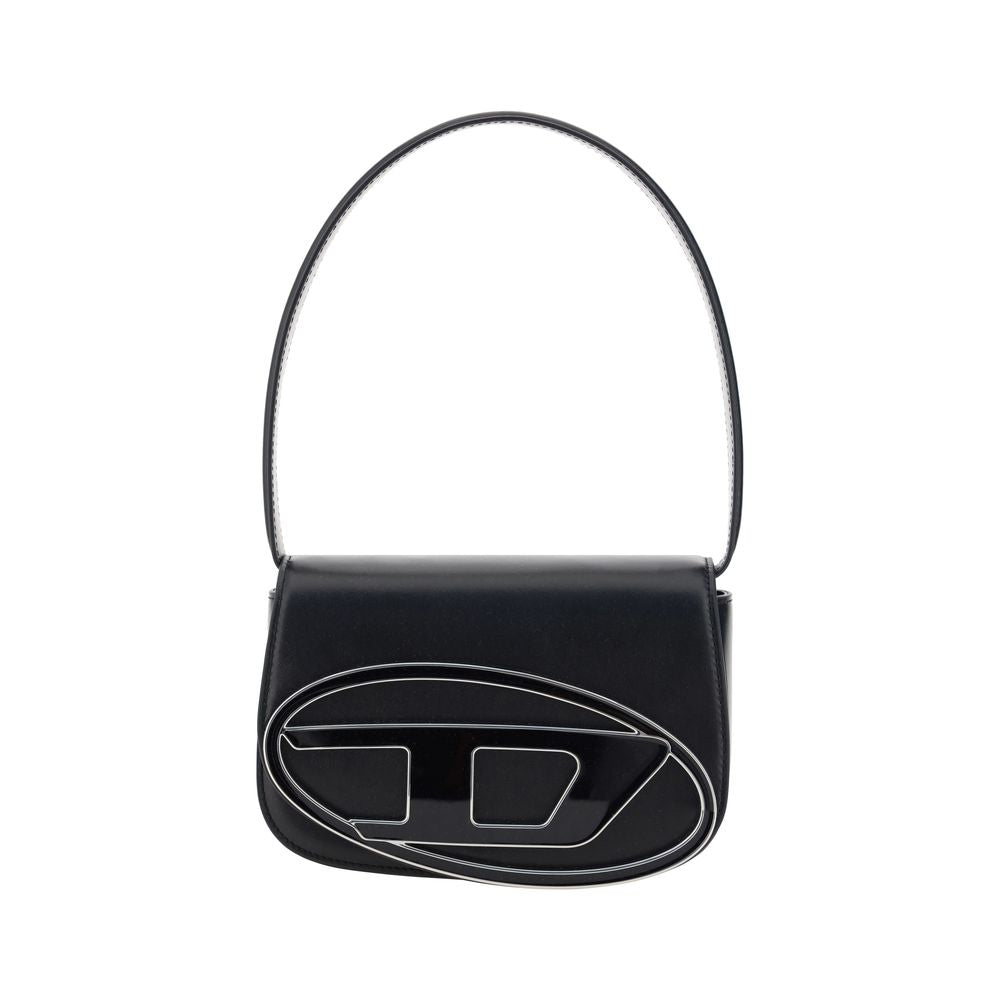 Black Calf Leather Bos Taurus Shoulder Bag