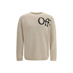 Beige Cotton Sweatshirt