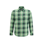 Bicolor Cotton Pattern Shirt