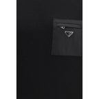 Black Fleece Wool Sweatshirt