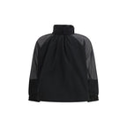 Black Polyester Shell Jacket