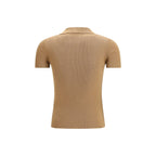Beige Fleece Wool Pattern Shirt