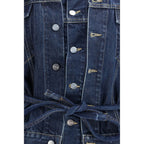 Blue Cotton Denim Jacket