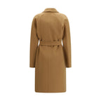 Purple Cashmere Coat