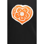 Black Cotton Sweatshirt