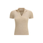 Beige Fleece Wool Blouse