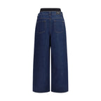 Blue Cotton Relaxed Fit Jeans