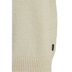 Beige Cotton Sweatshirt