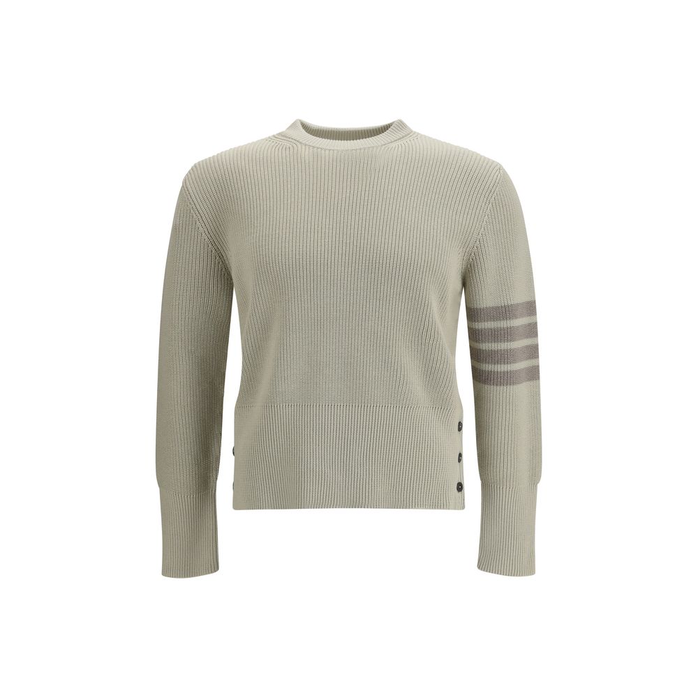 Beige Cotton Sweatshirt