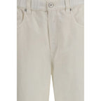 White Cotton Jeans Denim