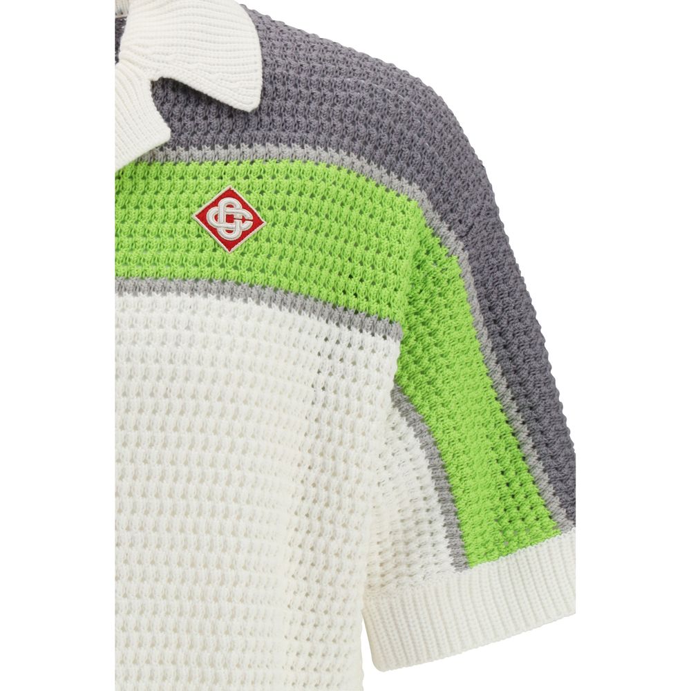 White Cotton Pattern Shirt