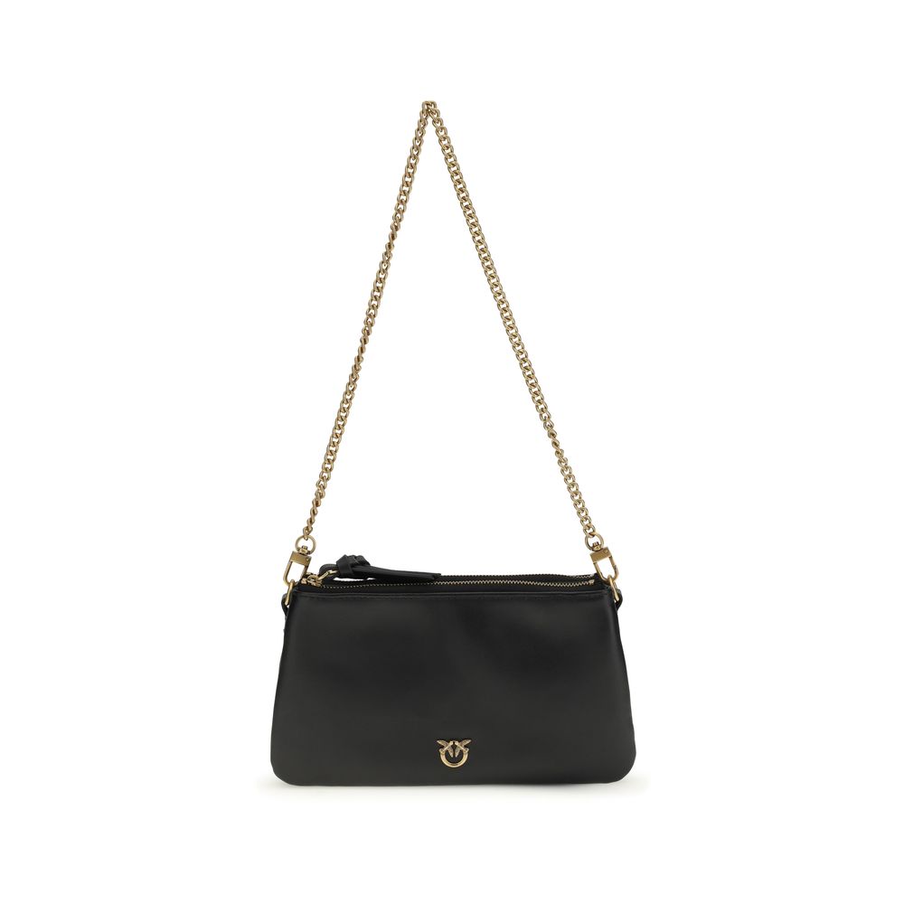 Black Calf Leather Bos Taurus Shoulder Bag