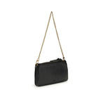 Black Calf Leather Bos Taurus Shoulder Bag