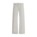 White Cotton Jeans Denim
