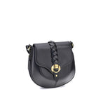 Black Calf Leather Bos Taurus Shoulder Bag