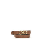 Beige Calf Leather Bos Taurus Regular Belt