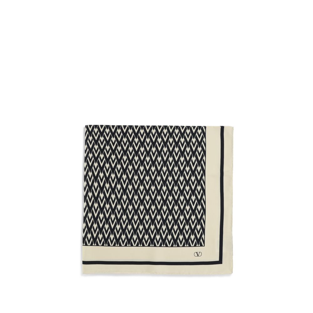 Multicolor Silk Scarf