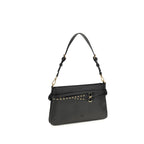 Black Calf Leather Bos Taurus Shoulder Bag