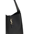 Black Calf Leather Bos Taurus Shoulder Bag