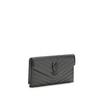 Black Calf Leather Bos Taurus Wallet