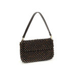 Black Other Fibres Shoulder Bag