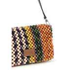 Multicolor Other Fibres Shoulder Bag