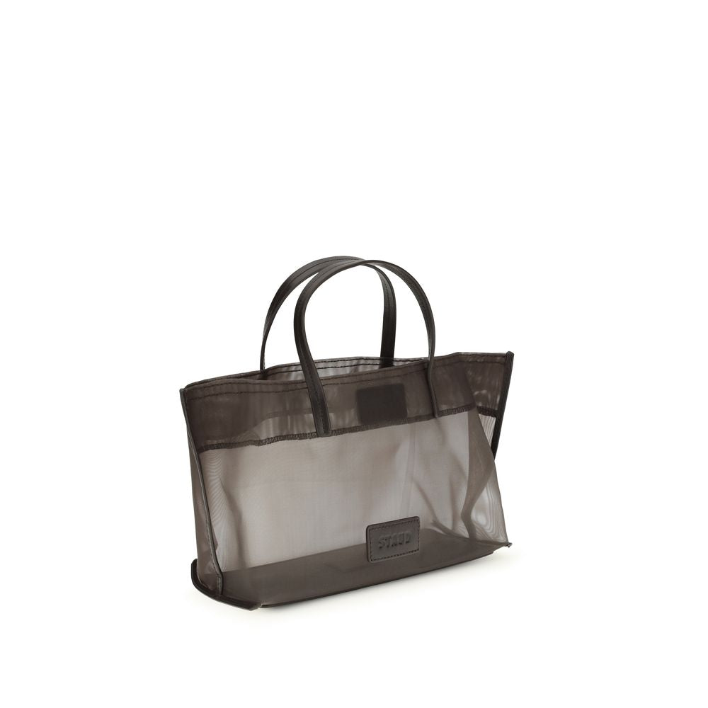 Brown Nylon Handbag