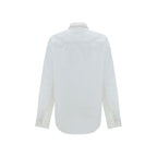 White Cotton Dress Shirt