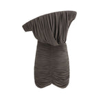 Brown Copper Casual Dress