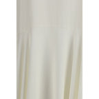 White Linen Casual Dress