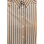 Brown Cotton Shirt