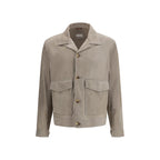 Bicolor Calf Leather Bos Taurus Clothing