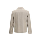 Beige Polyester Coat