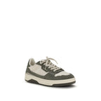 Bicolor Calf Leather Bos Taurus Low Top Sneakers